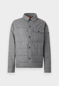 NELSON PADDED QUILT OVERSHIRT - Lett jakke - dark grey melange