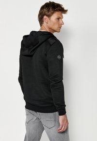 Koroshi Sudadera con cremallera - black
