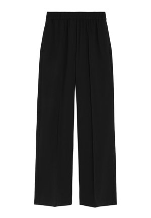 Marks & Spencer WIDE LEG - Pantalon classique - black