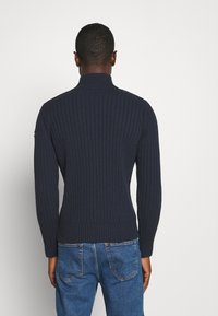 Schott PLECORAGE - Striktrøje - navy
