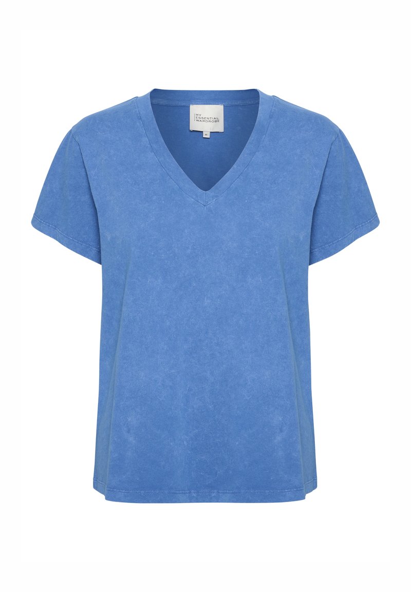 My Essential Wardrobe T-shirt basic donkerblauw