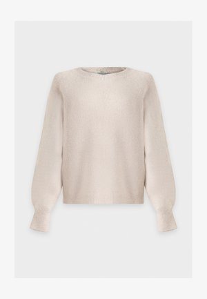 JDY, JDYBRILLIANT LIFE PULLOVER - Džemper - natural melange