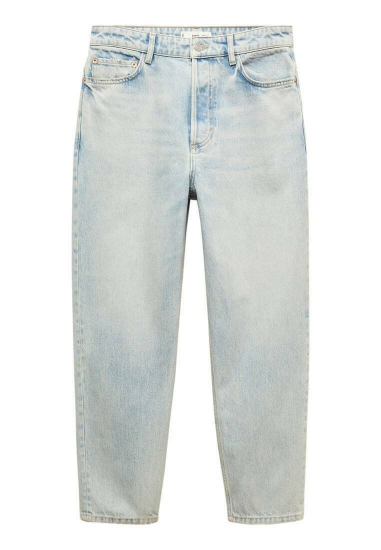 Mango Jeans Tapered Fit lichtblauw