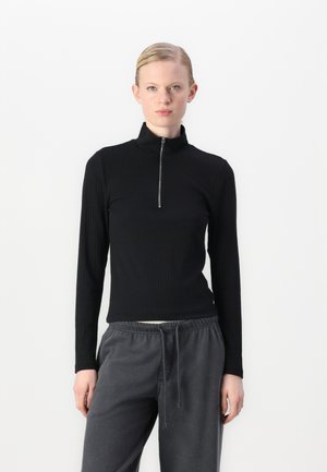 GAP MOD WIDE MOCK  - Long sleeved top - black