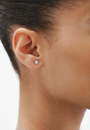 Aristocrazy, CON DIAMANTE EN TALLA BRILLANTE - Pendientes - silver