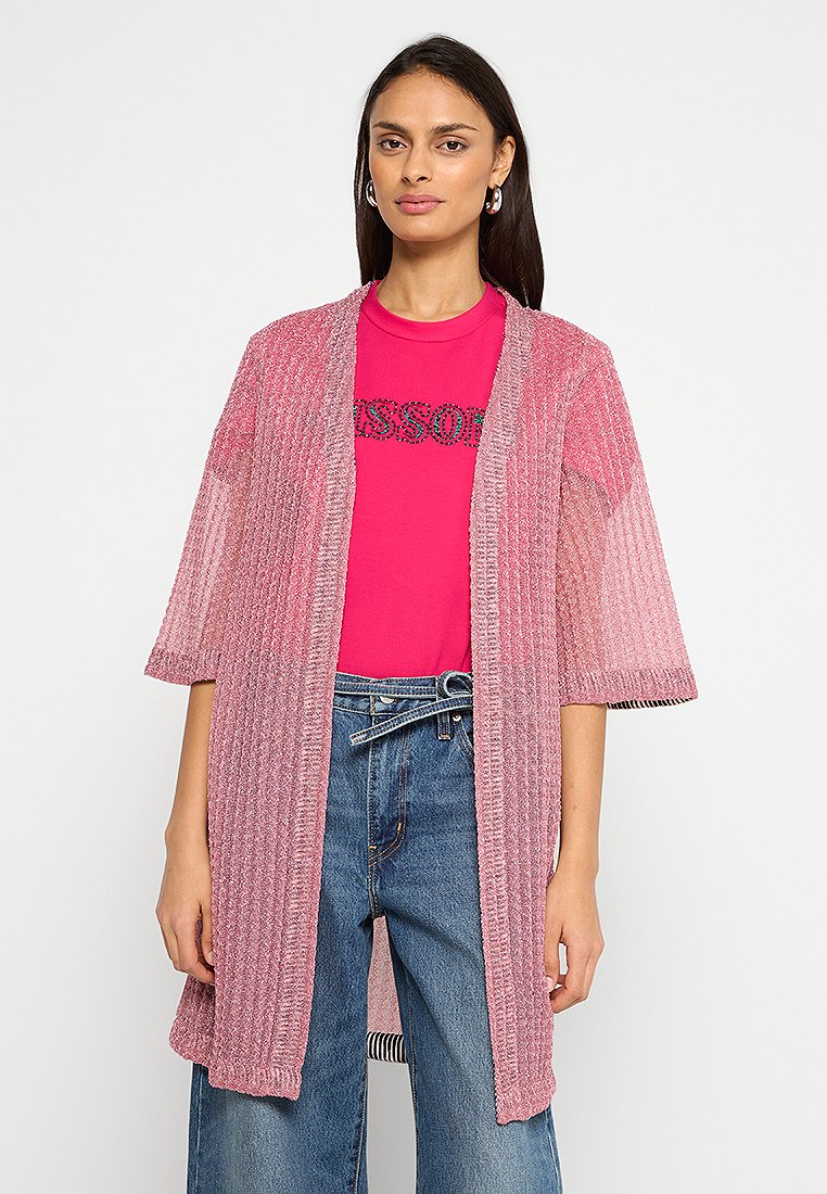 Missoni Vest donkerroze