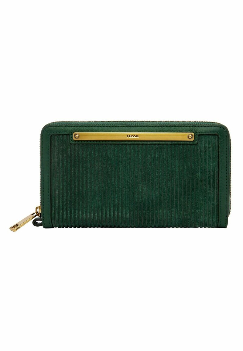 Fossil LIZA ZIP AROUND Wallet pine green/dark green Zalando.de