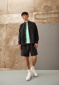 Carhartt WIP WELDON - Camisa - black stone washed
