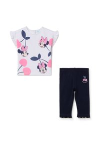 OVS STRETCH JOGGING SET WITH MINNIE MOUSE  - Pantalones - blue white