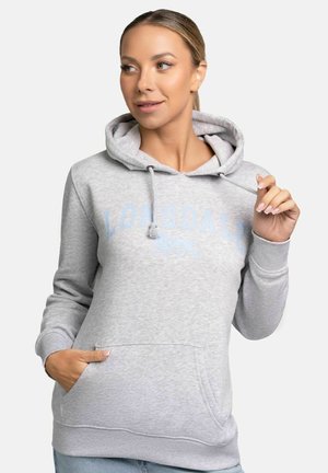 BALNACOIL - Hoodie - marl grey light pastel blue