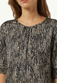 comma casual identity Bluse - schwarz