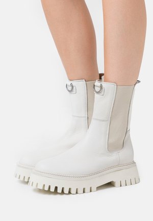 Bronx, Bottines à plateau - white