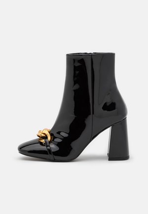 River Island Wide Fit Bottines à talons hauts - black