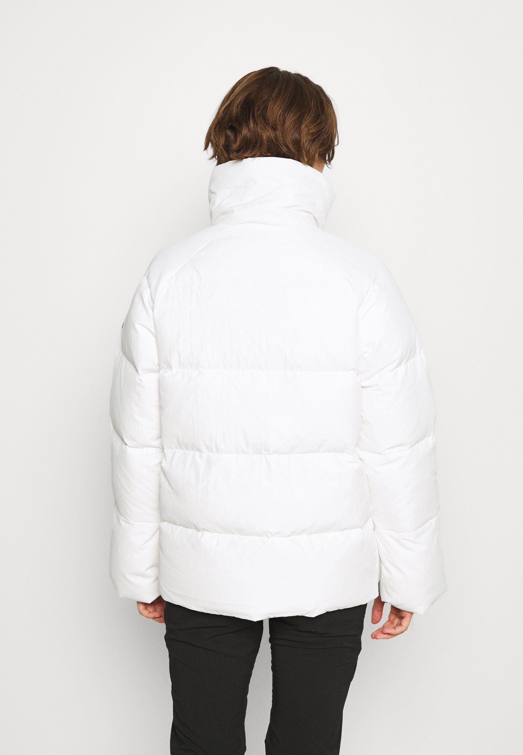 big white puffer jacket