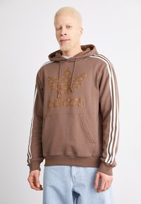 adidas Originals Jersey con capucha - earth strata