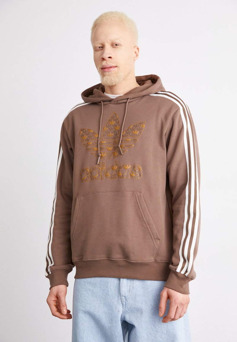 adidas Originals Jersey con capucha - earth strata