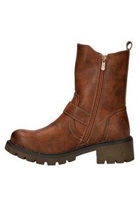 Dolcis Cowboy-/Bikerlaarsjes - cognac