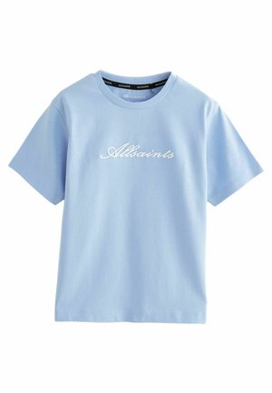 GRAPHIC CREW  - T-shirt med print - light blue