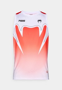 Unselected, white/red