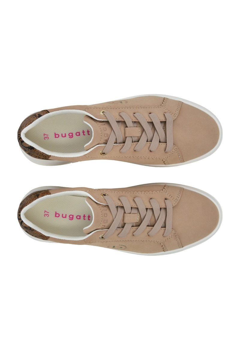 bugatti regular fit poloshirt met knooplijst in beige online kopen | P&C