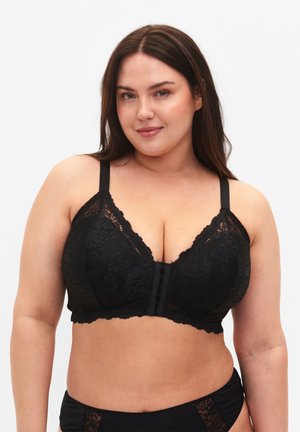 Devoted By Zizzi Bustier - black