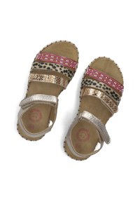 Develab PLATTE - Sandalen - gold