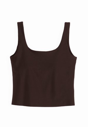 aim’n®, SHIMMER SINGLET - Top - chocolate