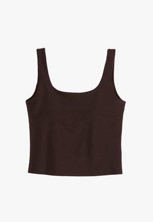aim’n®, SHIMMER SINGLET - Top - chocolate