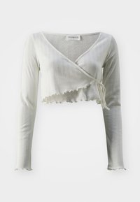 Långärmad tröja - off-white