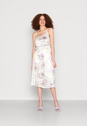 mine to five TOM TAILOR SKIRT PRINTED - A-Linien-Rock - beige green