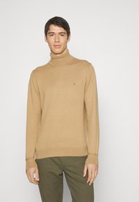 Tommy Hilfiger ROLL NECK - Pulóver - countryside khaki