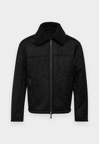 BLOUSON - Jakna iz umetnega usnja - black