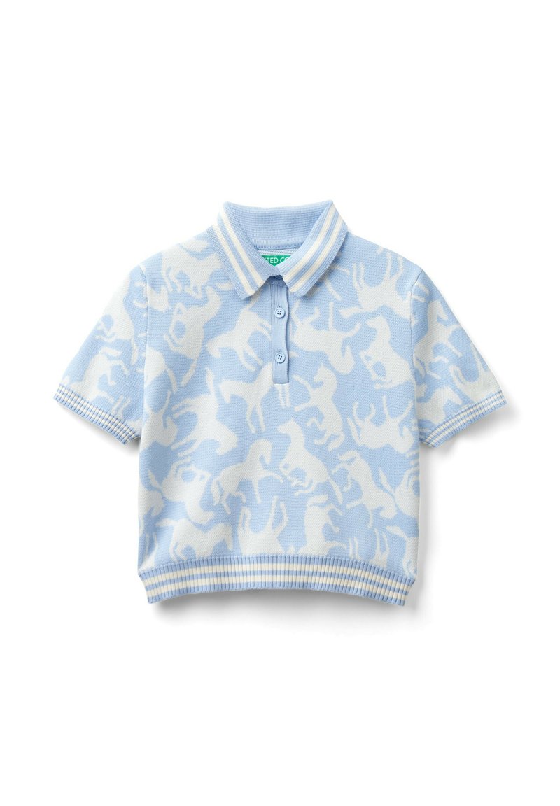 United Colors of Benetton Poloshirt blauw