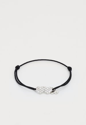 Zadig & Voltaire SUMMER BRACELET HEART STRASS - Armband - black