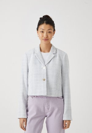 Pieces PCKOZA CROPPED - Blazer - blue bell