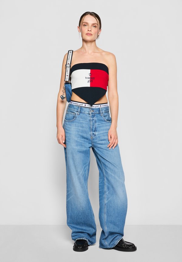 EXCLUSIVE GIRL STAR FLAG TUBE  - Top - desert sky3