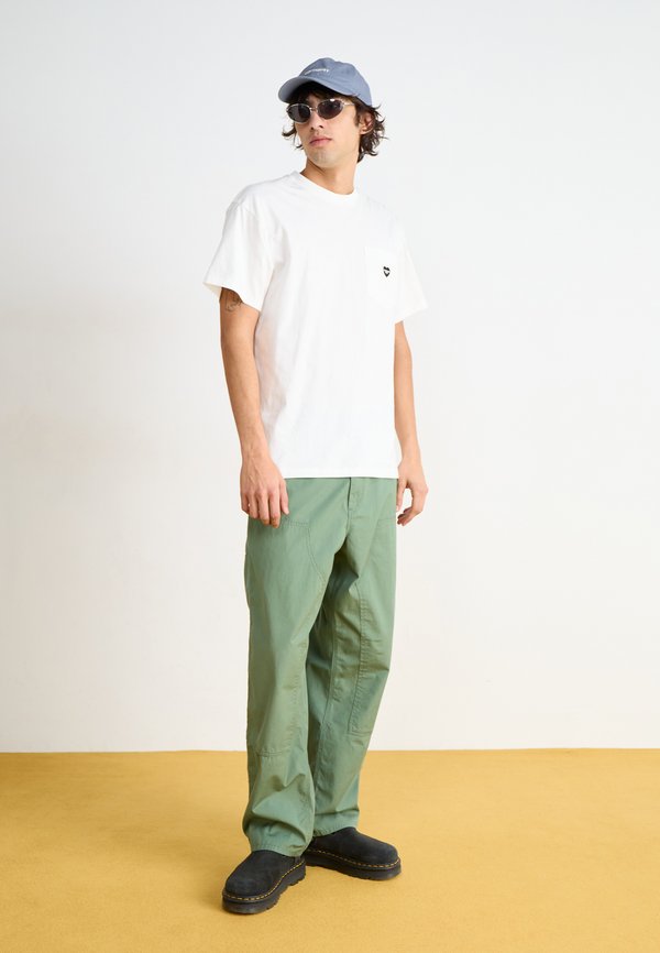 DOUBLE KNEE PANT - Trousers - park rinsed3