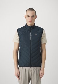 EA7 Emporio Armani TRAIN PREMIUM SHIELD VEST - Strukirani kaput - notte