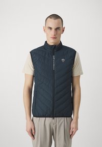 EA7 Emporio Armani - WAISTCOAT - Smanicato - notte Immagine in miniatura 1