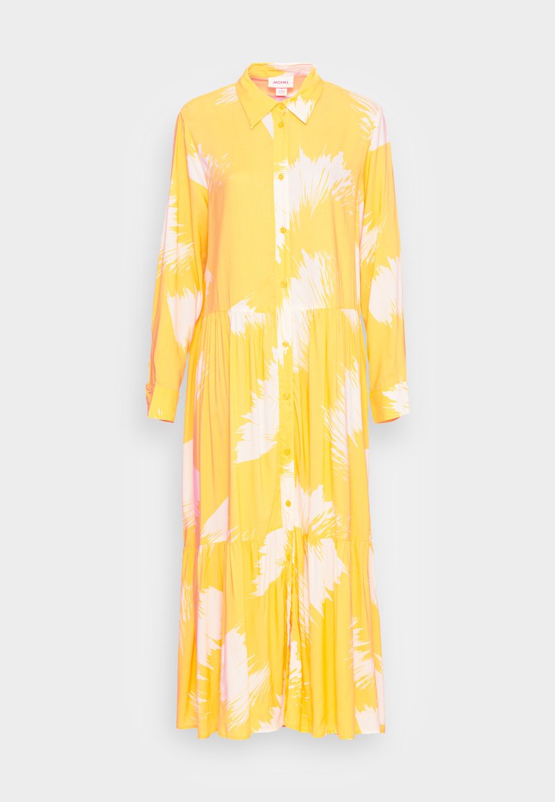 Monki Maxi-jurk geel