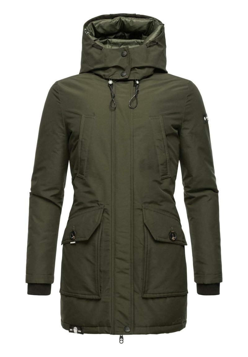 Navahoo - BLIZZARDSTORM - Parka - olive, Vergrößern