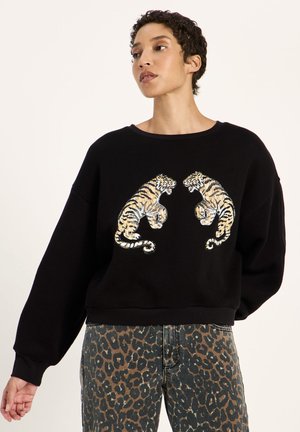 LANIUS, Sweatshirt - black