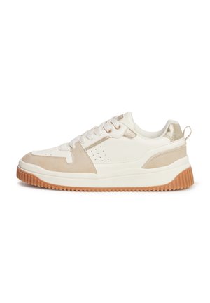 Sportieve veterschoenen - yellow gold