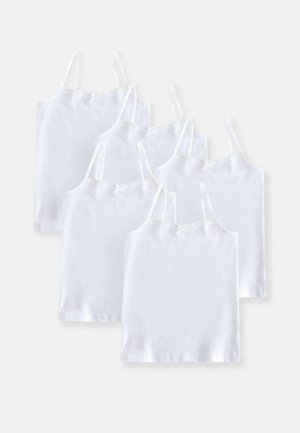Next REGULAR FIT - ELASTIC SRAPPY  5-PACK - Top - white