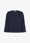 CHAMAN - Bluse - dark blue denim