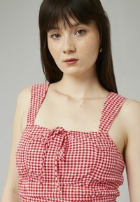 BZB VICHY - Blouse - rose