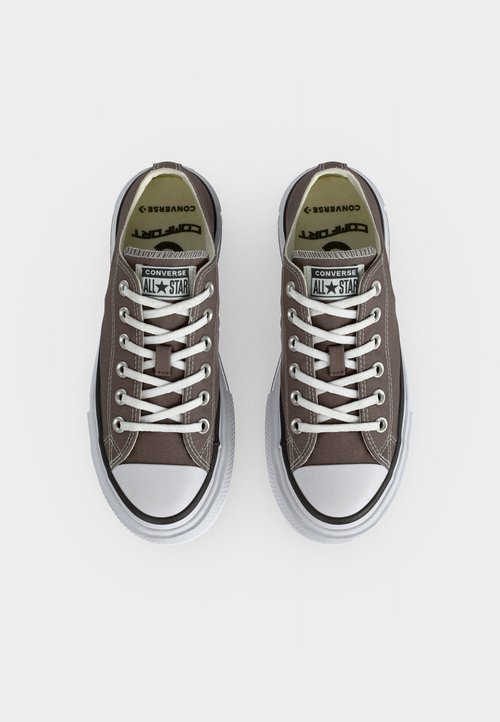Converse CHUCK TAYLOR ALL STAR LIFT DOUBLE STACK PLATFORM - Trainers - pot hole plum/white/black — photo 5