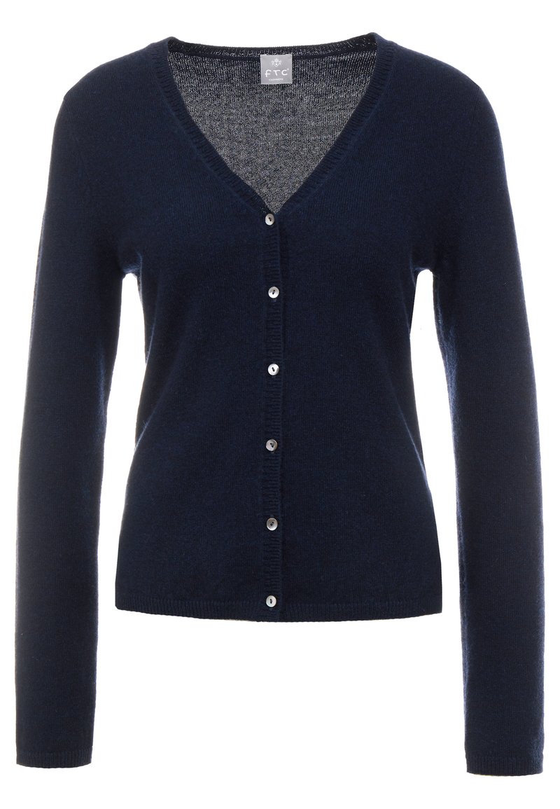 FTC Cashmere CARDIGAN - Cardigan - midnight/blu scuro - Zalando.it