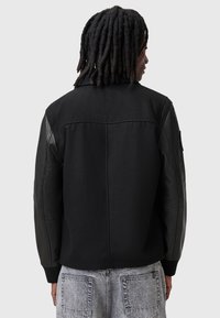 AllSaints WARRENTON - Bőrdzseki - black