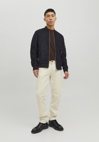 Jack & Jones JJROCKY - Giacca in similpelle - jet black